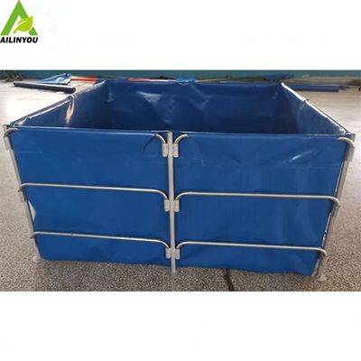 Indoor or outdoor foldable pvc collapsible pisciculture tank pool