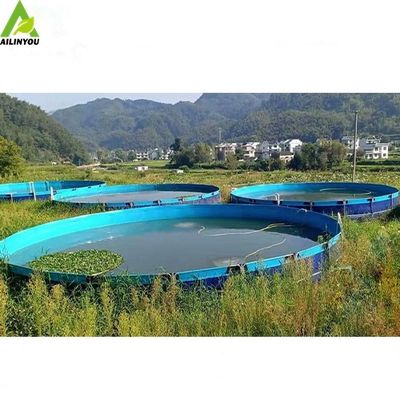 China Professional Excellent Quality Fish Tank of  Aquaculture PVC Fish Tanks Farm Aquaculture Large