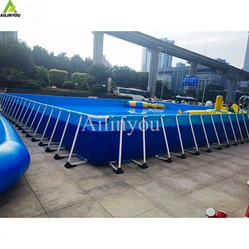 High Quality Mobile Swimming Pool Prefabricated Metal Frame Swimming pool