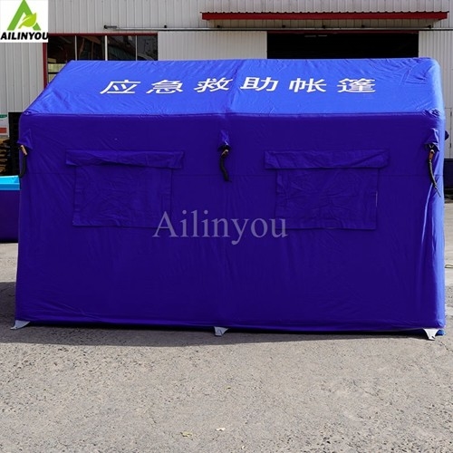 100% Waterproof And Fire-Resistant PVC Inflatable Emergency Medical Tent For Sale