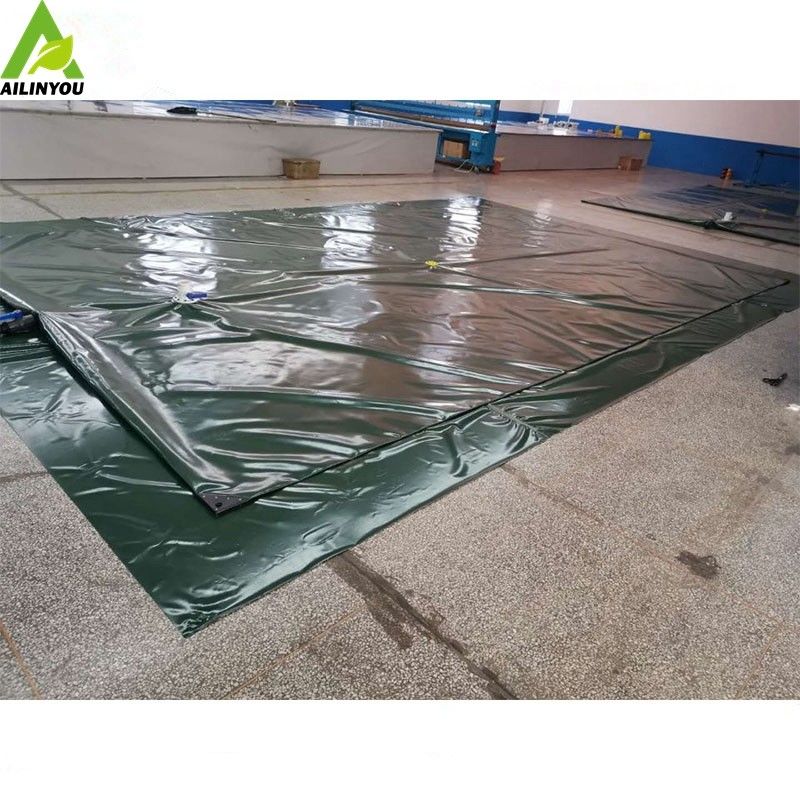 Flexible 1000~50000 Liters water storage bladder tanks PVC tarpaulin water tank