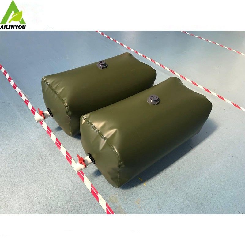 Military Outdoor Water Purification System Flexible  Camping Water Bladder For Drinking Water  40L ~200L