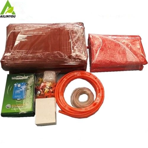 Chinese manufacturer PVC flexible red mud home use storage balloon biogas bag