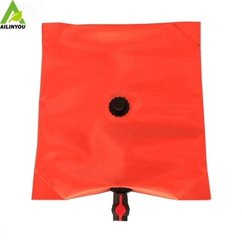 China Manufature Inflateable Bladder 40 Liters Foladable Pillow storage bag   Flexible Water Tank