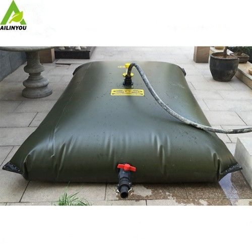 Light Weight Folding Customized 1000 Liter Pillow Water Storage Tank for Emergency storage Water  on Car or Truck