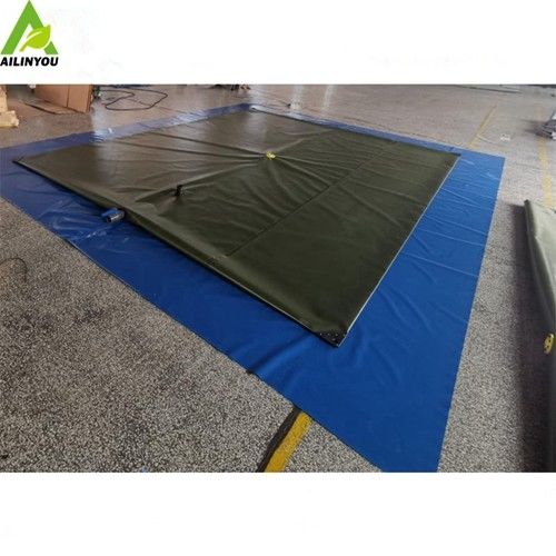 Flexible 500,000liter Pvc Tarpaulin Fabric Water Storage Bladders Tank for Agricultural irrigation