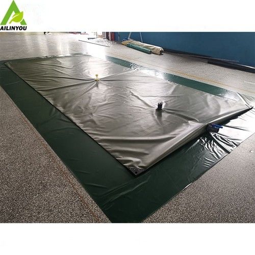 Flexible 500,000liter Pvc Tarpaulin Fabric Water Storage Bladders Tank for Agricultural irrigation
