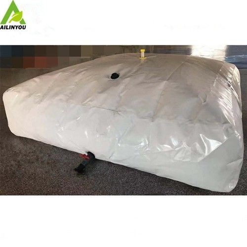 China Manufacture collapsible water bags Flexible PVC Pillow water Storage bladder 50Liters ~500,000Litres