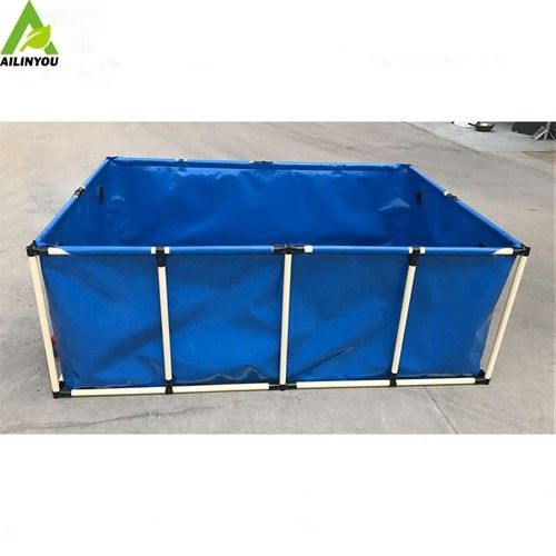 Factory Direct Sale PVC Tarpaulin Water Tank for Fish and Irrigation 1m3~1000m3