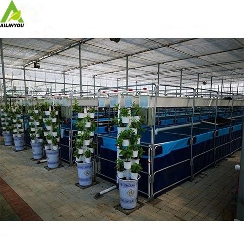 China Factory Plastic Fish Tank 20000 Liter  Aquaculture  Tank for Recirculating Aquaculture System Indoor and Outdoor