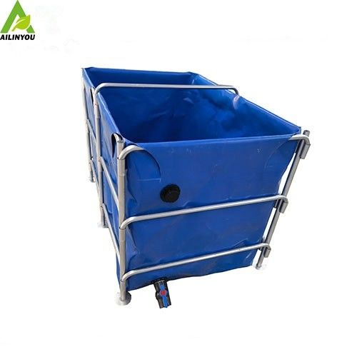 Super Quality Global Warranty China Factory Wholesale Price Collapsible Pvc Frame Fish Pond Tank Plastic Frame Fish Farm