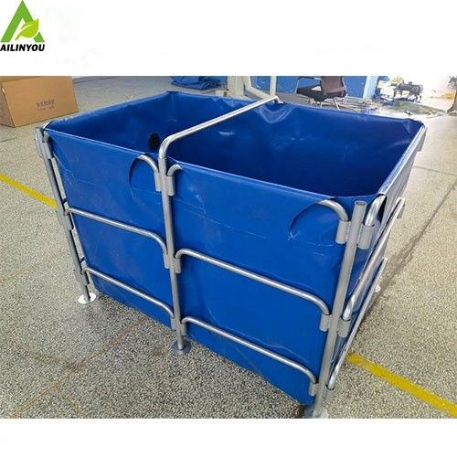 Factory Direct Sale Collapsible Fish Pond Bracket Outdoor Fish Pond Tanks