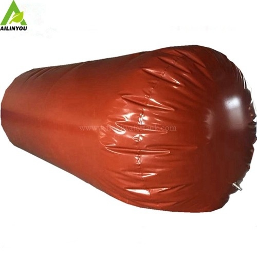 China manufacture red mud Acid-resistant inflatable methane gas storage bag for methane biogas