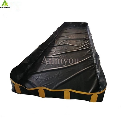 New Design Oil Spill Containment Berms For Oil Collection Pvc Solid Boom Oil Containment Boom