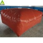 Chinese manufacturer PVC flexible red mud home use storage balloon biogas bag supplier