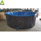 collapsible tarpaulin fish tank 5000 Liters aquaponics fish tank for fish breeding supplier
