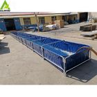 15 meter collapsible rectangle pvc tarpaulin outdoor fish ponds tilapia pool supplier