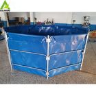 Customized PVC tarpaulin fresh water fish tank for shrimp farming supplier