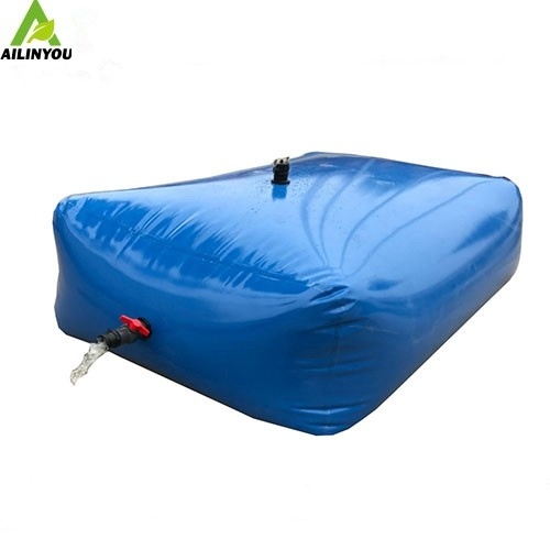 Factory direct sale Flexible water storage bladder  collapsible square water bladder tank