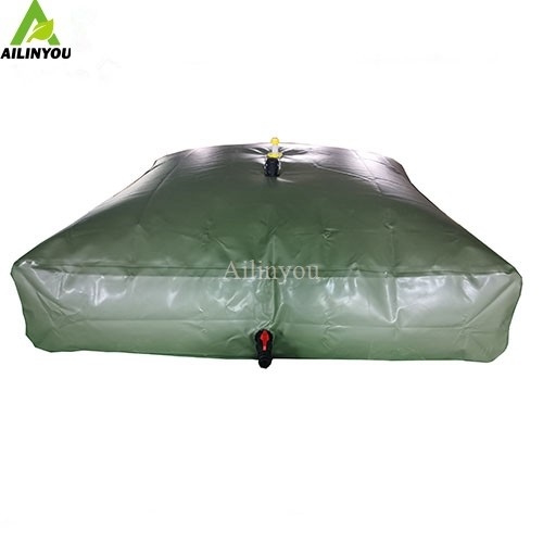 Water Storage Bladder Tanks Plastic Storage Collapsible Rainwater Harvesting Pillow Pvc Water Tank