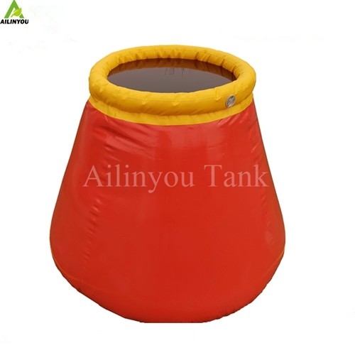 Light Weight Customized Pvc Coated Tarpaulin Fabric Soft Pvc Onion Water Tank 2000Liters