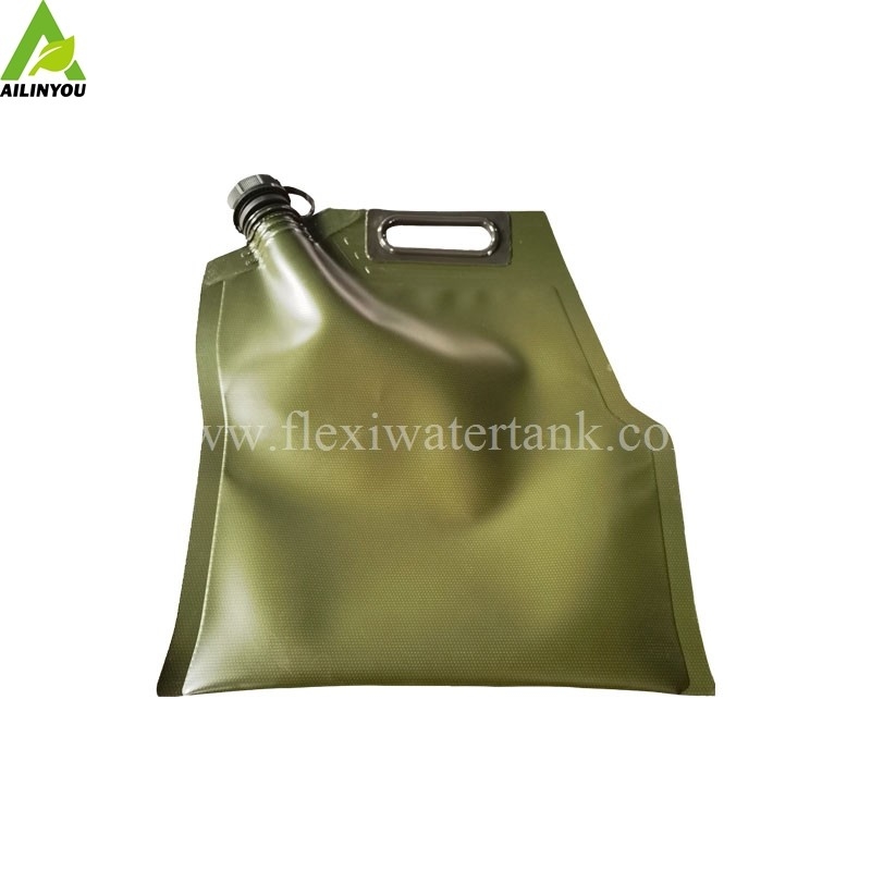 Custom Soft Foldable Fuel Bag 5L 10L 20L TPU Motorcycles Fuel Tank Bag