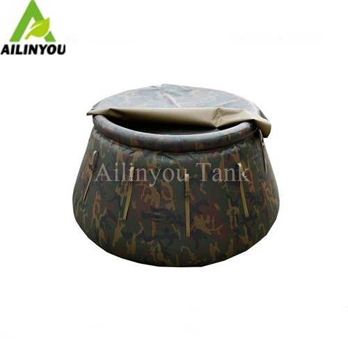 Ailinyou Hot Sale Foldable PVC Onion Water Storage Tanks for Military Onion Fire Protection