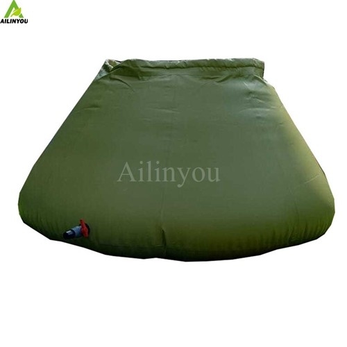 100% Waterproof flexible Pond with upper flotatiom self-Supporting firefighting water storage tank