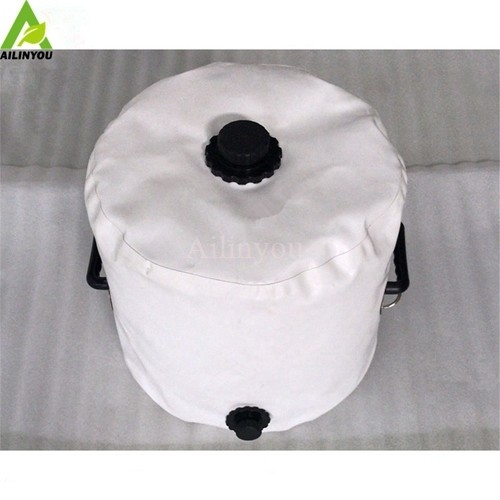 Collapsible and Portable custom-made 50 liters flexible pvc water tank camping water bladder