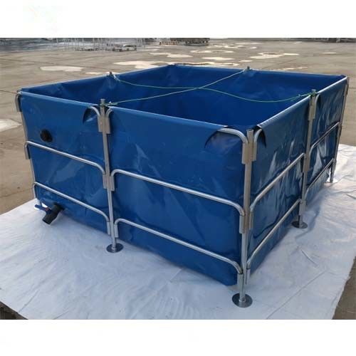 aquaculture fish farming tanks supplier for sale large aquaculture cylinder foldable fish farming tank