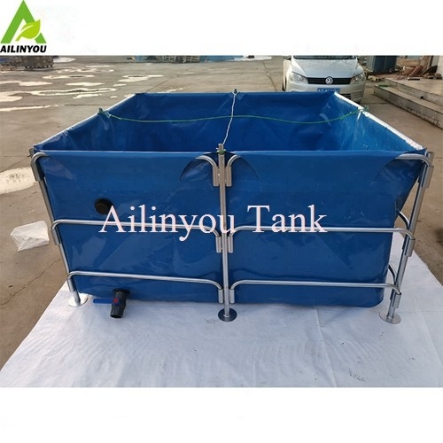 Factory Looking for Partners Custom Durable Foldable Round Tarpaulin Biofloc Fish Tanks of Aquaculture Farm Fish Pond