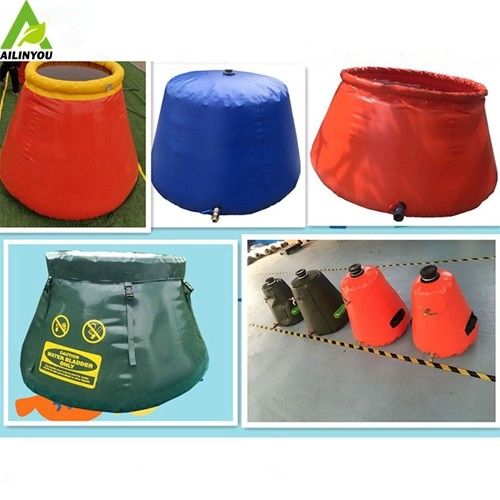 Collapsible 20000 Litre  Pvc Water Pillow Tank Bladders Swimming pool water storage tank  For Water Treatment