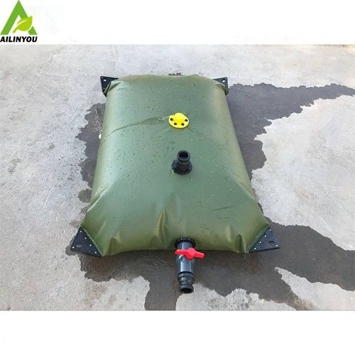 Light Weight Folding Customized 1000 Liter Pillow Water Storage Tank for Emergency storage Water  on Car or Truck supplier