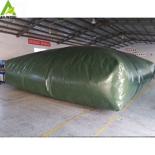 Agriculture Large Square Foldable Collapsible Pvc/Tpu Tarpaulin Fabric Water Storage Bladders Tank Inflatable Water Tank