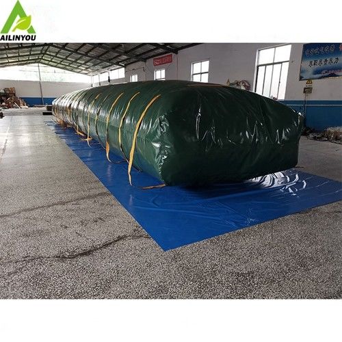 Economical folded PVC and TPU water bladder water treatment machinery supplier