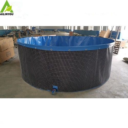 Mobile Galvanized steel Wire Mesh Tank Water Storage Tank for Rainwater Storage irrigation