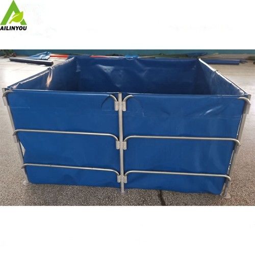 Factory Hot Sale Foldable 5000L  Wire Mesh Tank for Water storage or Fish Farming door to door delivery