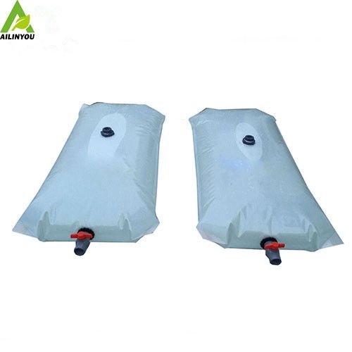 Custom Foldable PVC Water Bladder Portable Food Grade Drinking Water Storage Bladder  on Boat