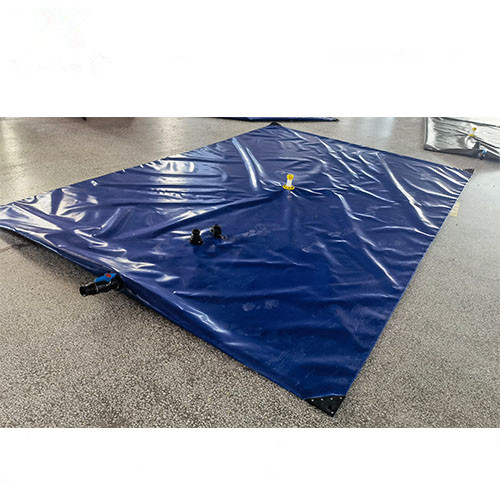 Custom Foldable PVC Water Bladder Portable Food Grade Drinking Water Storage Bladder  on Boat